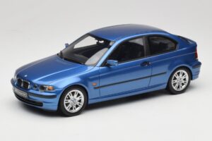 BMW 318ti E46 Compact Estoril Blue Otto 1:18 OT462 Pryskyřice