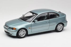 BMW 325Ti E46 Compact Světle Modrý Metalíza Kyosho 1:18 80430024439 Kov