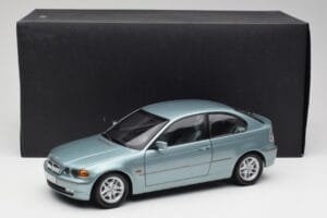 BMW 325Ti E46 Compact Světle Modrý Metalíza Kyosho 1:18 80430024439 Kov – obrázek 8 z 8