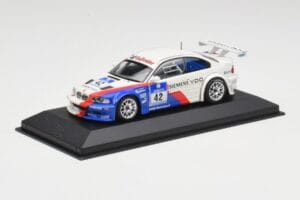 BMW M3 GTR E46 #42 J. Muller / D. Muller / H-J. Stuck / P. Lamy 24 Hours Nurburgring Winner 2004 Minichamps 1:43 444042342 Ko – obrázek 2 z 4