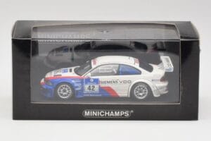 BMW M3 GTR E46 #42 J. Muller / D. Muller / H-J. Stuck / P. Lamy 24 Hours Nurburgring Winner 2004 Minichamps 1:43 444042342 Ko – obrázek 4 z 4