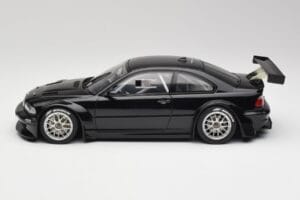 BMW M3 GTR E46 Plain Body Jet Černý AUTOart 1:18 80447 Kov – obrázek 3 z 6