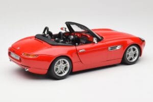 BMW Z8 E52 Červený Bburago 1:18 Z8001 Kov – obrázek 3 z 8