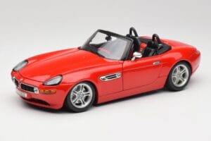 BMW Z8 E52 Červený Bburago 1:18 Z8001 Kov