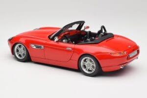 BMW Z8 E52 Červený Bburago 1:18 Z8001 Kov – obrázek 7 z 8