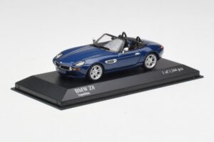 BMW Z8 E52 Topaz Modrý Minichamps 1:43 431028740 Kov – obrázek 2 z 5