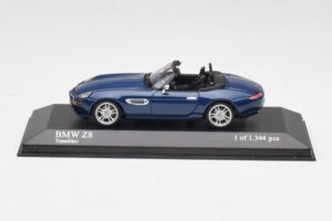 BMW Z8 E52 Topaz Modrý Minichamps 1:43 431028740 Kov