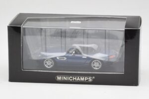 BMW Z8 E52 Topaz Modrý Minichamps 1:43 431028740 Kov – obrázek 5 z 5