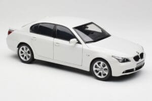 BMW E60 545i Alpine Bílý Kyosho 1:18 08591W Kov – obrázek 6 z 8