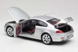 BMW 645Ci E63 Stříbrný Kyosho 1:18 80430153285 Kov – obrázek 5 z 8