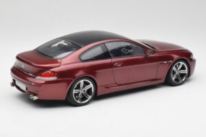 BMW M6 E63 Červený Kyosho 1:18 80430398134 Kov – obrázek 3 z 8