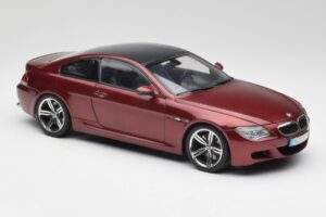 BMW M6 E63 Červený Kyosho 1:18 80430398134 Kov – obrázek 6 z 8