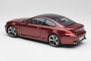 BMW M6 E63 Červený Kyosho 1:18 80430398134 Kov – obrázek 7 z 8