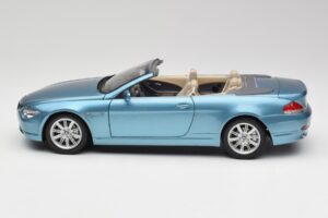 BMW 6 E64 Kabriolet Světle Modrý Kyosho 1:18 80430153440 Kov – obrázek 4 z 8