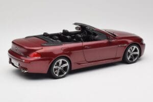 BMW M6 E64 Kabriolet Červený Kyosho 1:18 80430417423 Kov – obrázek 3 z 8