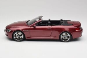 BMW M6 E64 Kabriolet Červený Kyosho 1:18 80430417423 Kov – obrázek 4 z 8