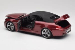 BMW M6 E64 Kabriolet Červený Kyosho 1:18 80430417423 Kov – obrázek 5 z 8