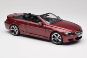 BMW M6 E64 Kabriolet Červený Kyosho 1:18 80430417423 Kov – obrázek 6 z 8