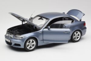 BMW 1 E82 Coupe Modrý Kyosho 1:18 80430427065 Kov – obrázek 2 z 8