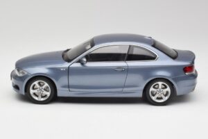 BMW 1 E82 Coupe Modrý Kyosho 1:18 80430427065 Kov – obrázek 4 z 8