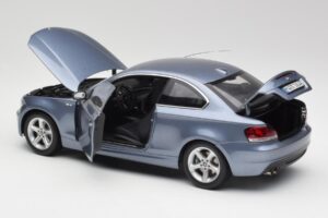 BMW 1 E82 Coupe Modrý Kyosho 1:18 80430427065 Kov – obrázek 5 z 8