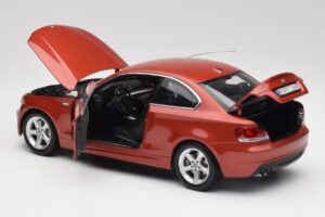 BMW 1 E82 Coupe Oranžový Kyosho 1:18 80430427064 Kov – obrázek 5 z 8