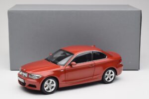 BMW 1 E82 Coupe Oranžový Kyosho 1:18 80430427064 Kov – obrázek 8 z 8