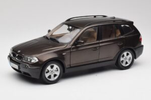 BMW X3 E83 3.0d Tmavě Hnědý Metalíza Kyosho 1:18 80430300736 Kov