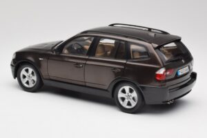 BMW X3 E83 3.0d Tmavě Hnědý Metalíza Kyosho 1:18 80430300736 Kov – obrázek 7 z 8