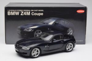 BMW Z4 E86 M Coupe Černý Kyosho 1:18 08583BK Kov – obrázek 8 z 8