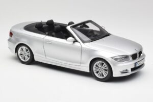 BMW 135i E88 Kabriolet Titan Stříbrný Kyosho 1:18 80430427021 Kov – obrázek 6 z 8