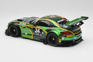BMW Z4 E89 GT3 #24 Saudi Falcons K. Al Faisal / A. Binladen Dubai 24 Hours 2013 Minichamps 1:18 151132324 Kov – obrázek 5 z 6