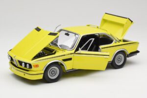 BMW 3.0 CSL E9 Žlutý Minichamps 1:18 180029028 Kov – obrázek 2 z 8