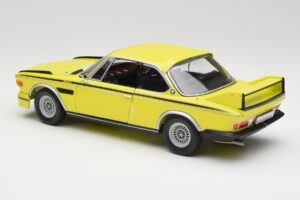 BMW 3.0 CSL E9 Žlutý Minichamps 1:18 180029028 Kov – obrázek 7 z 8