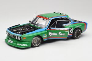 BMW 3.5 CSL E9 Gruppe 5 #12 H. Quester / G. Nilsson Zeltweg Winner 1976 Minichamps 1:18 180762012 Kov – obrázek 2 z 8