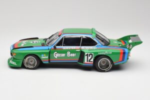 BMW 3.5 CSL E9 Gruppe 5 #12 H. Quester / G. Nilsson Zeltweg Winner 1976 Minichamps 1:18 180762012 Kov – obrázek 4 z 8