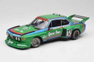 BMW 3.5 CSL E9 Gruppe 5 #12 H. Quester / G. Nilsson Zeltweg Winner 1976 Minichamps 1:18 180762012 Kov