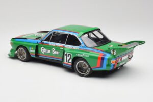 BMW 3.5 CSL E9 Gruppe 5 #12 H. Quester / G. Nilsson Zeltweg Winner 1976 Minichamps 1:18 180762012 Kov – obrázek 7 z 8