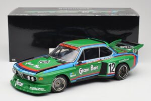 BMW 3.5 CSL E9 Gruppe 5 #12 H. Quester / G. Nilsson Zeltweg Winner 1976 Minichamps 1:18 180762012 Kov – obrázek 8 z 8