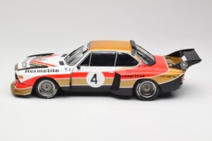 BMW 3.5 CSL E9 Gruppe 5 #4 J. Fitzpatrick / T. Walkinshaw Silverstone Winner 1976 Minichamps 1:18 180762004 Kov – obrázek 4 z 8