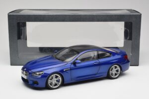 BMW M6 F13 San Marino Modrý Paragon 1:18 80432218737 Kov – obrázek 7 z 7
