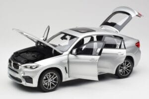 BMW X6 M F86 Stříbrný Norev 1:18 183200 Kov – obrázek 2 z 8