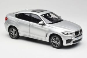 BMW X6 M F86 Stříbrný Norev 1:18 183200 Kov – obrázek 6 z 8