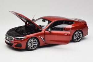 BMW M850i G15 Oranžový Metallic Norev 1:18 183285 Kov – obrázek 2 z 8