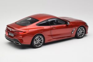 BMW M850i G15 Oranžový Metallic Norev 1:18 183285 Kov – obrázek 3 z 8