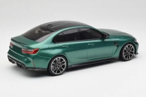 BMW M3 G80 Isle of Man Green Minichamps 1:18 155020200 Kov – obrázek 2 z 6