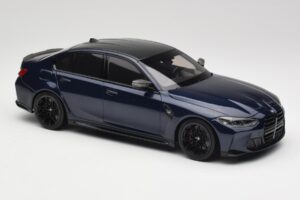 BMW M3 G80 Portimao Blue Minichamps 1:18 155020201 Kov – obrázek 4 z 6