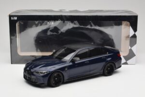 BMW M3 G80 Portimao Blue Minichamps 1:18 155020201 Kov – obrázek 6 z 6