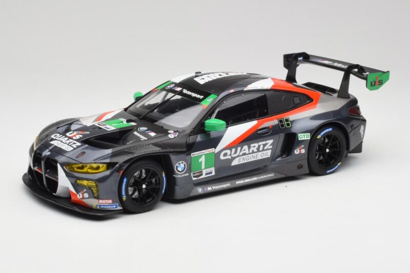 BMW M4 G82 GT3 GTD Paul Miller Racing #1 B. Sellers / M. Snow 12 Hours of Sebring IMSA 2022 Minichamps 1:18 155222001 Kov