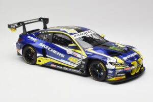 BMW M4 GT3 G82 #46 A. Farfus / V. Rossi Team WRT 24 Hours of Spa 2023 Minichamps 1:18 113232646 Kov – obrázek 6 z 8